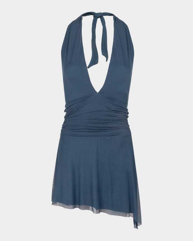 Solid Nina Mini Dress